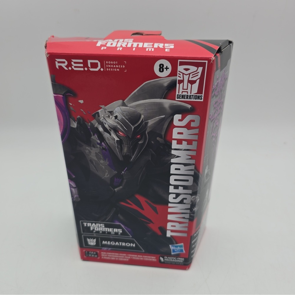 Hasbro Transformers Prime RED R.E.D. Megatron NIB Robot Enhanced Design
